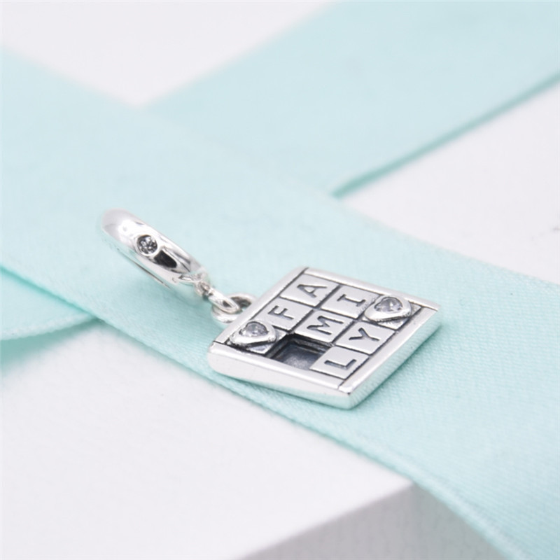 pandora family game dangle charm