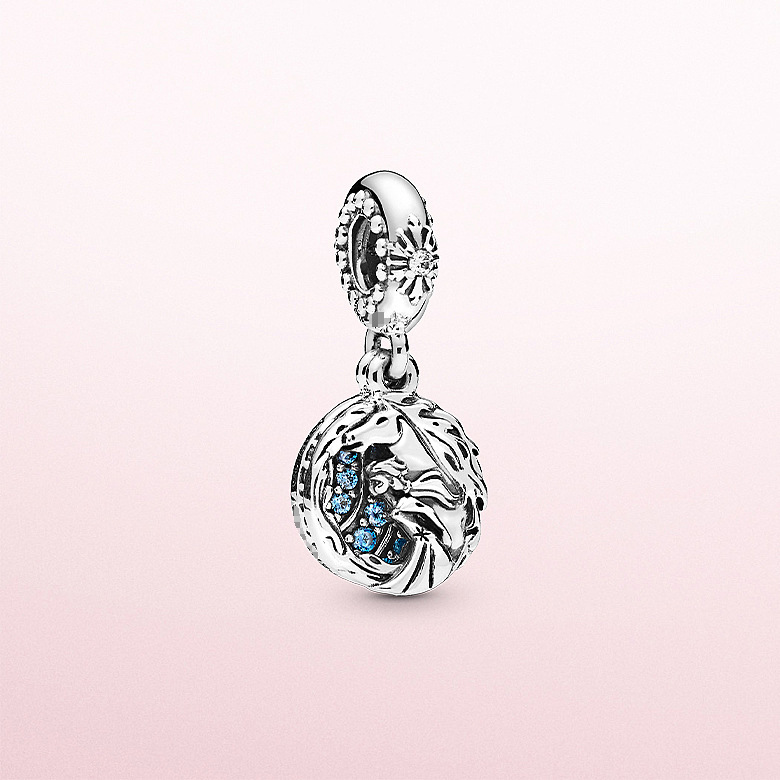 pandora disney frozen elsa & nokk pendant charm s925 ale