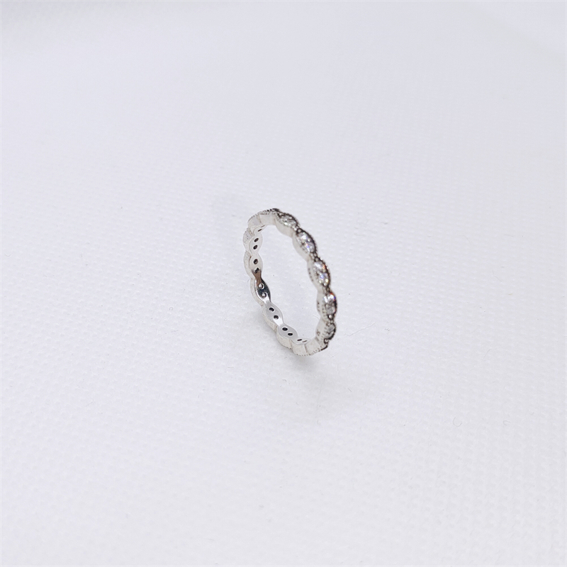 brandpandora oval leaves band ring