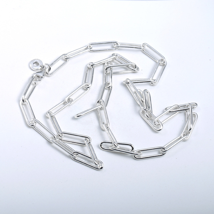 rose goldpandora long link necklace chain