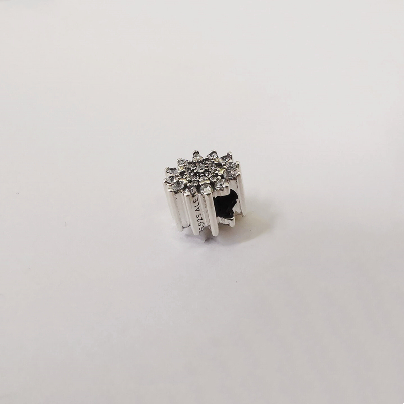 pandora silver 925 ale charm ice crystal clear