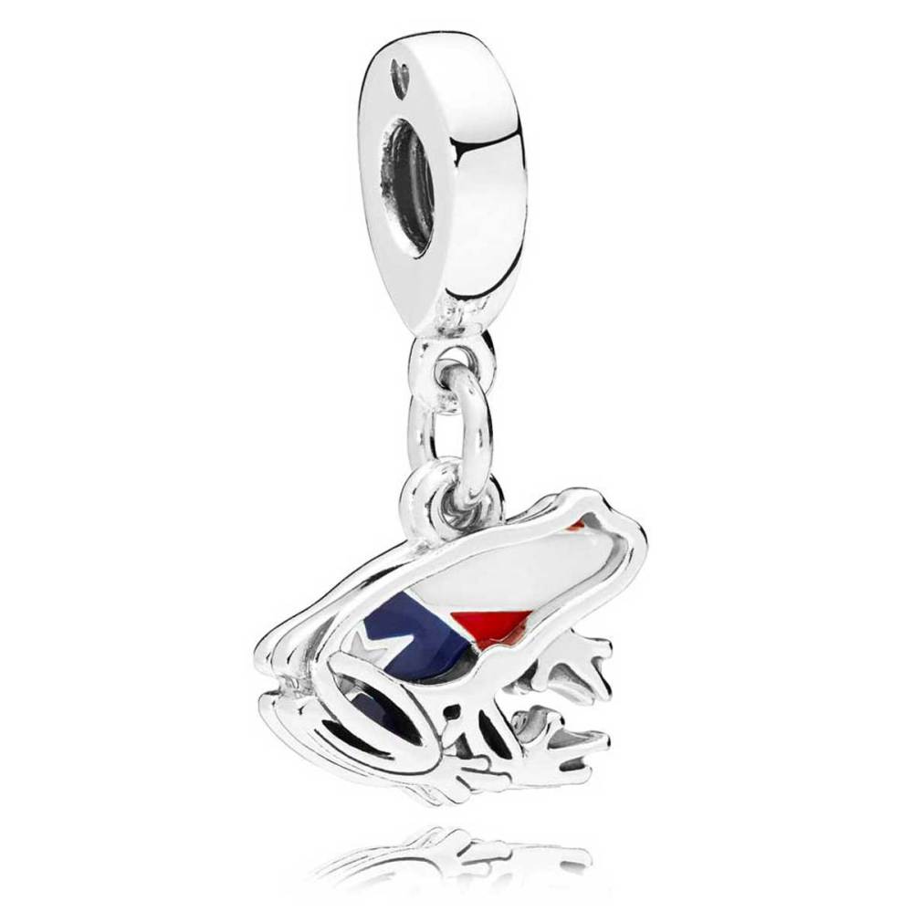 pandora puerto rico frog charm