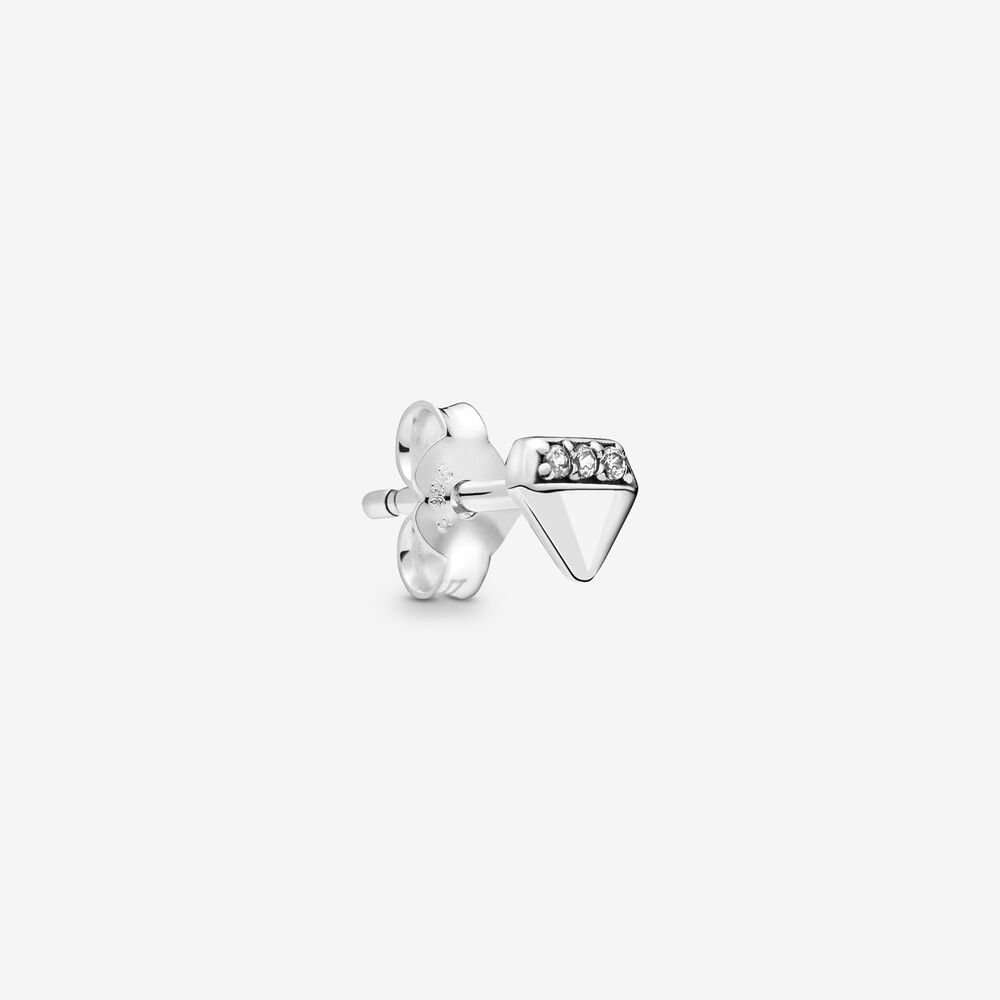 pandora me, my lovely single stud earring s925 ale a pair