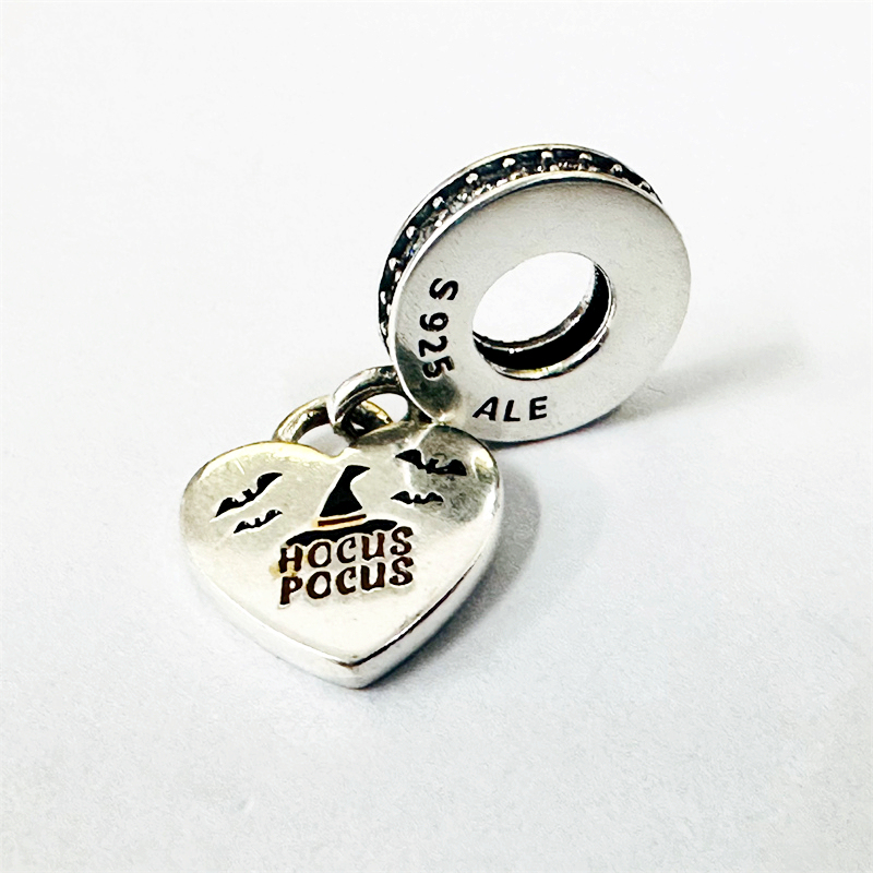 hocus pocus pandora enamel halloween witch dangle charm