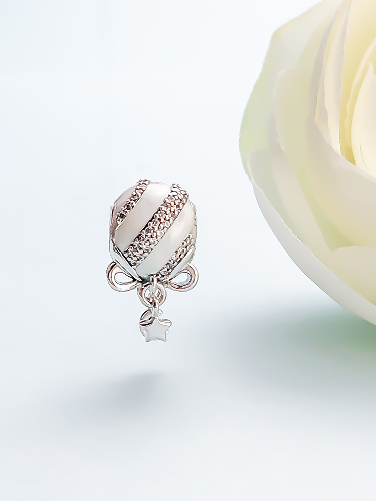 pandora white holiday radio city rockettes ornament charm