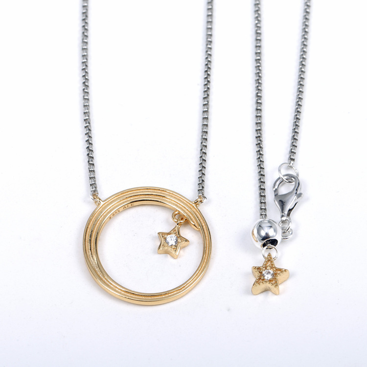 pandora celestial shooting star necklace s925 ale