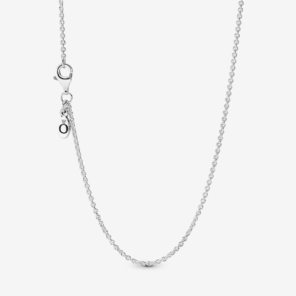 pandora sterling silver ajustable necklace chain