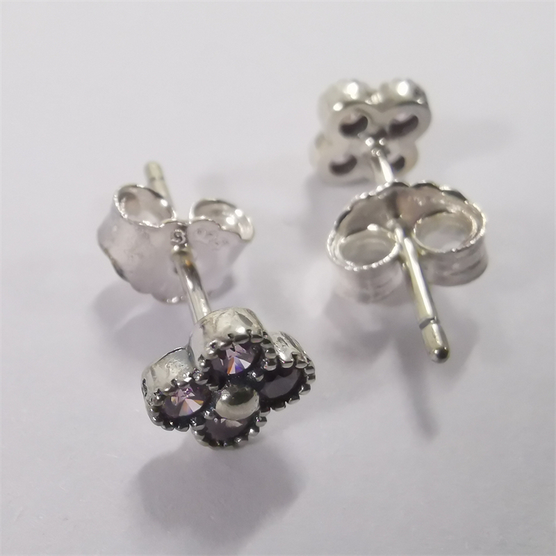 pandora pink oriental blossom stud earrings