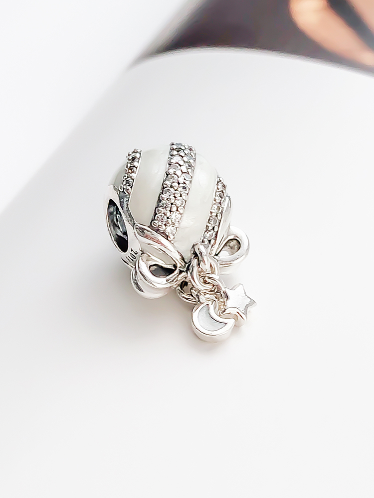 pandora white holiday radio city rockettes ornament charm