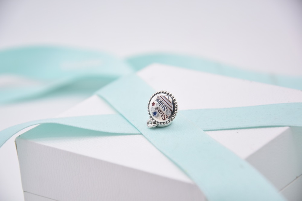 pandora stars and stripes dangle charm
