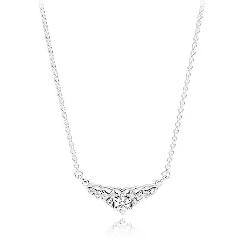 pandora necklace fairytale tiara hinged