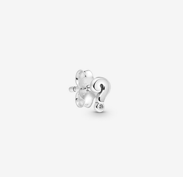pandora me, my lovely single stud earring s925 ale a pair