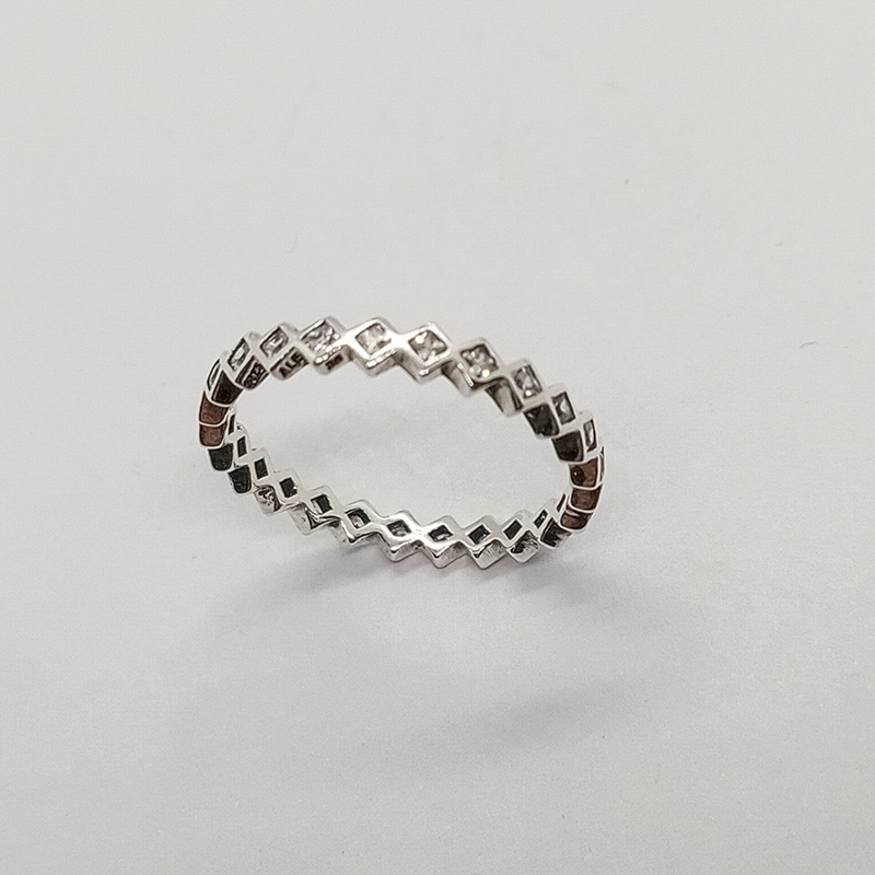 pandora silver ring alluring princess