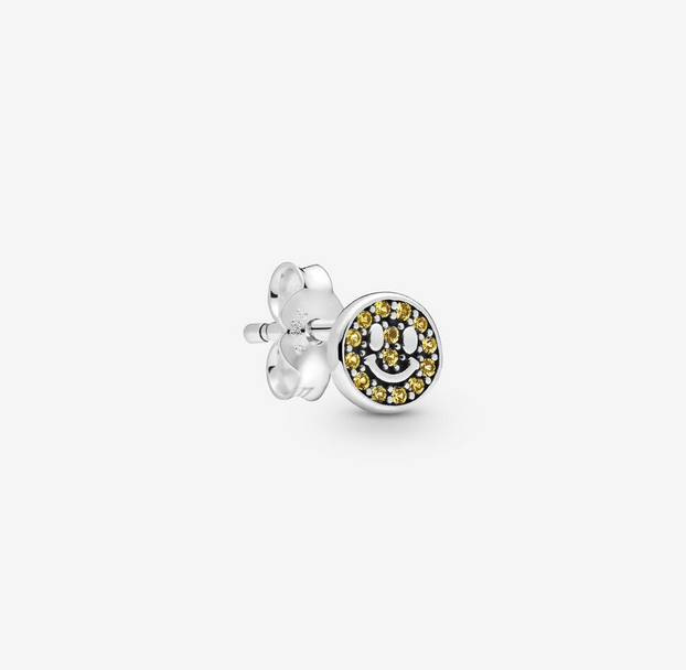 pandora me, my lovely single stud earring s925 ale a pair