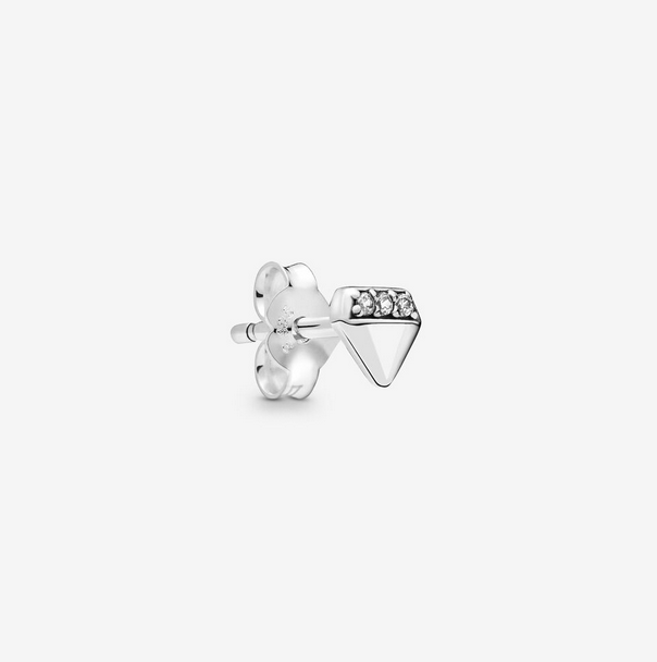 pandora me, my lovely single stud earring s925 ale a pair