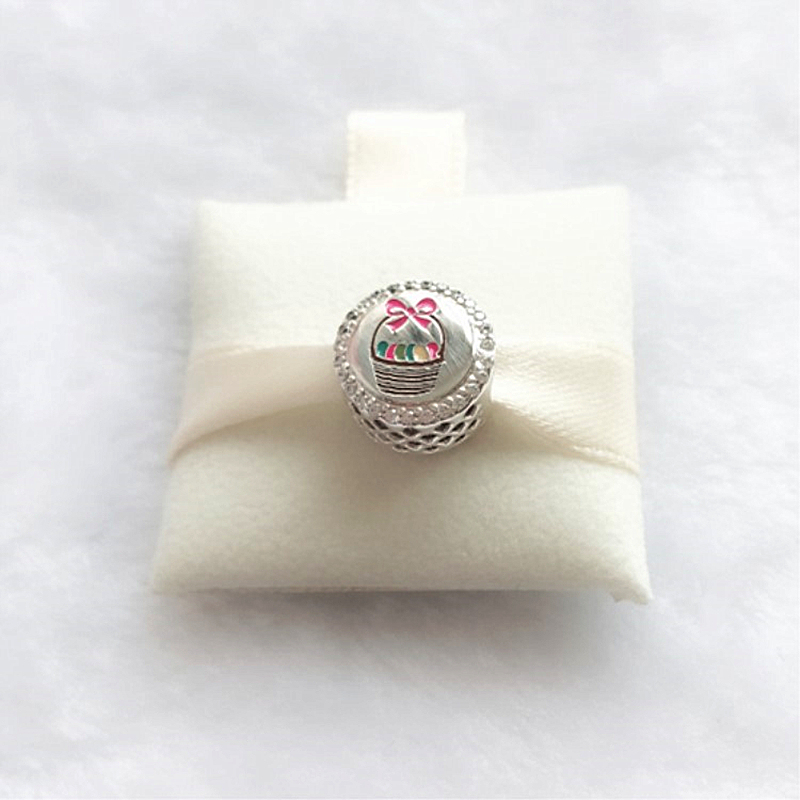 easter basket pandora 2018 spring enamel charm