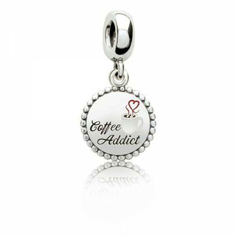 pandora coffee addict charm
