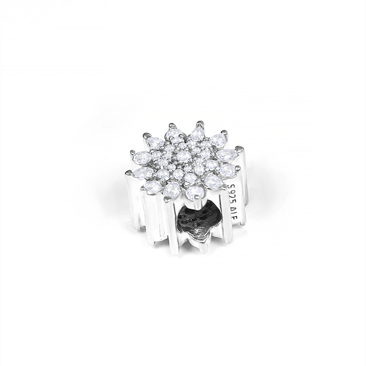 pandora silver 925 ale charm ice crystal clear