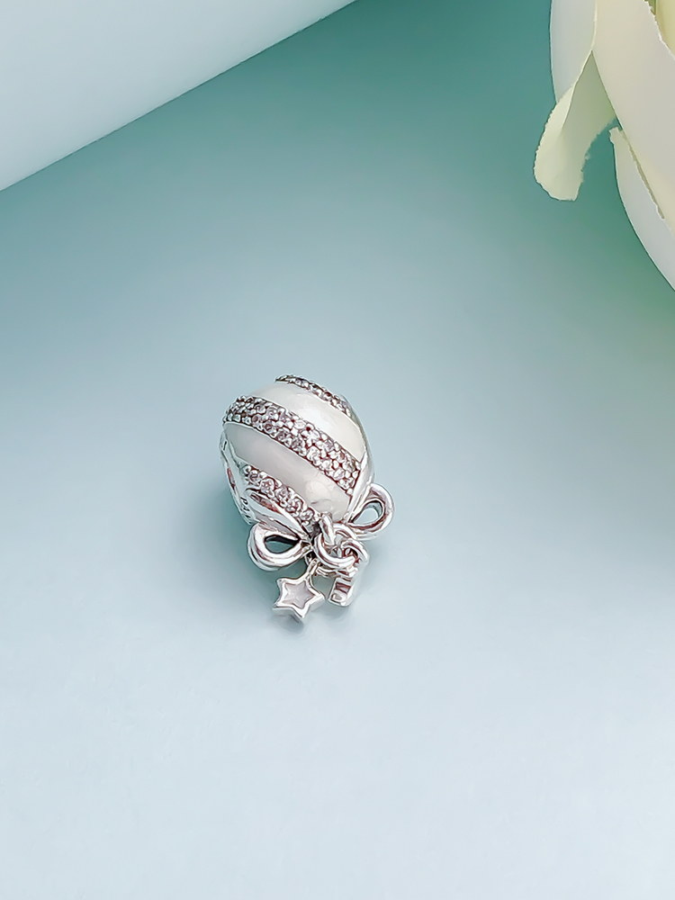 pandora white holiday radio city rockettes ornament charm