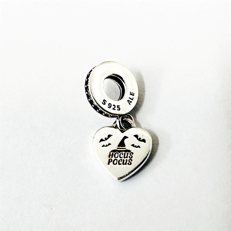 hocus pocus pandora enamel halloween witch dangle charm