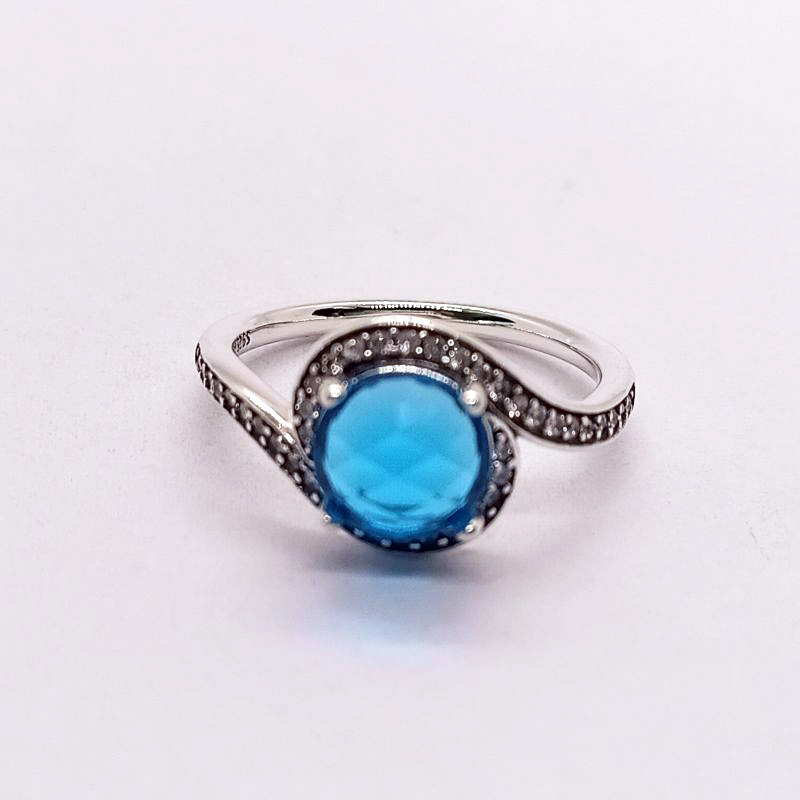 pandora silver radiant embellishment ring