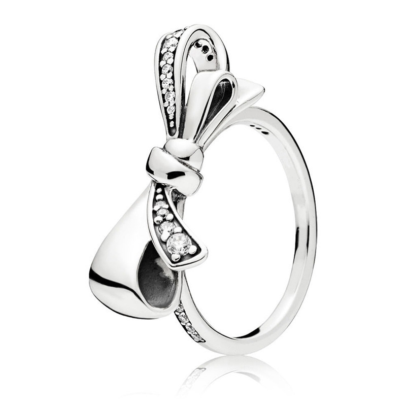 pandora brilliant bow ring s925 ale