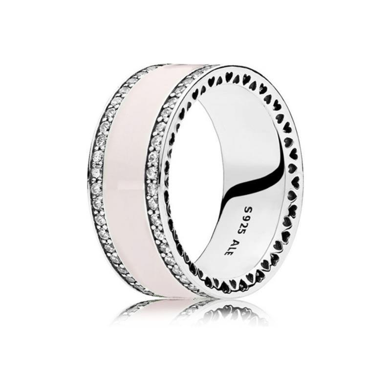 pandora silver cz ring