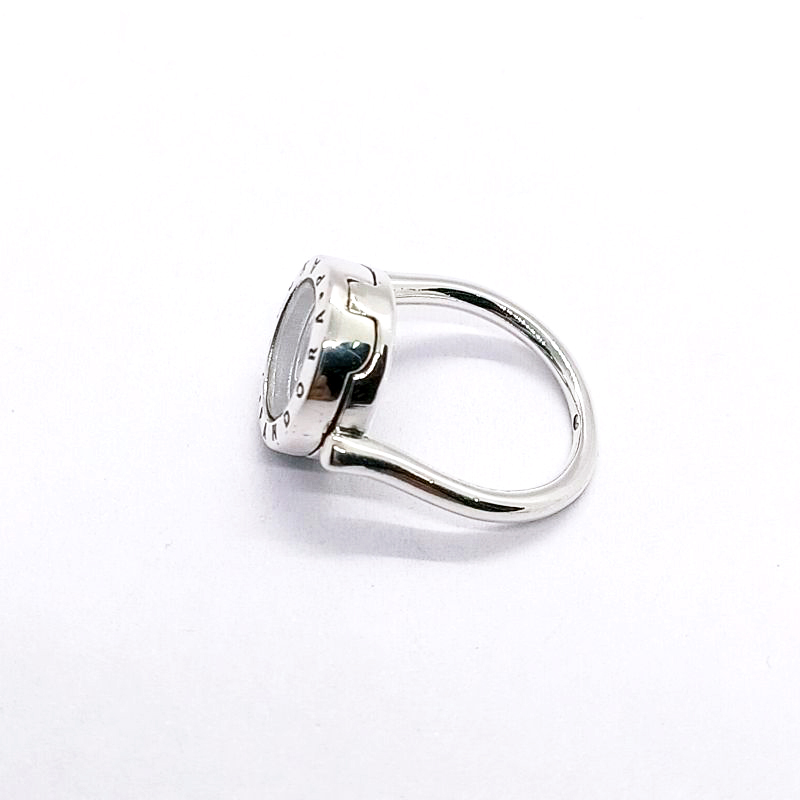 pandora circle floating locket ring