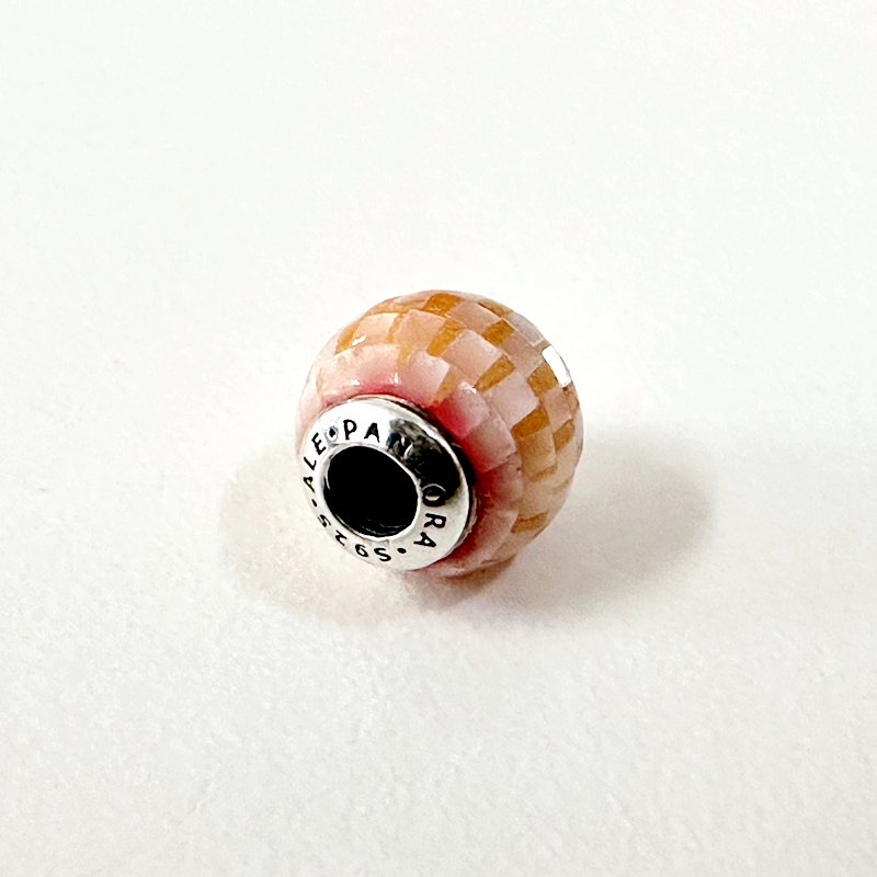 pandora essence compassion, pink mother-of-pear mosaic