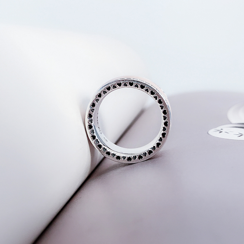 pandora silver cz ring