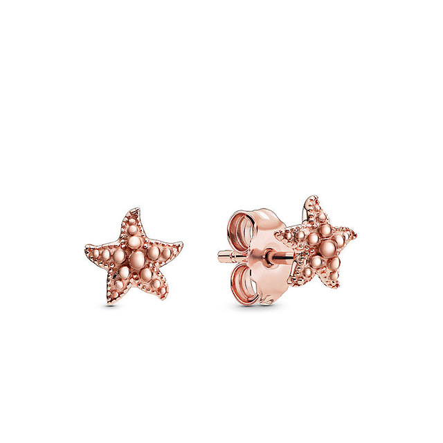 pandora sterling tropical starfish stud earrings