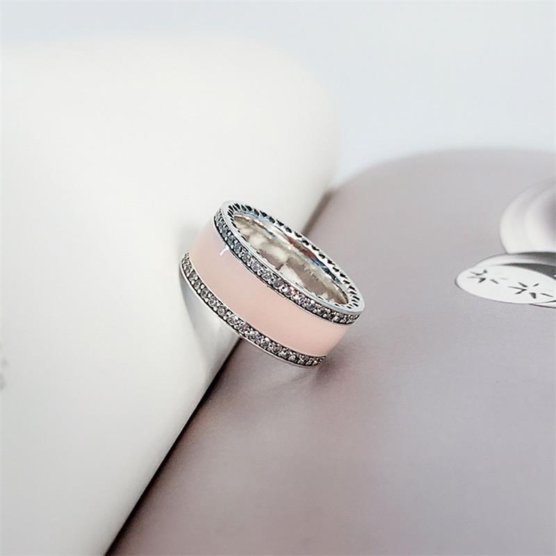 pandora silver cz ring