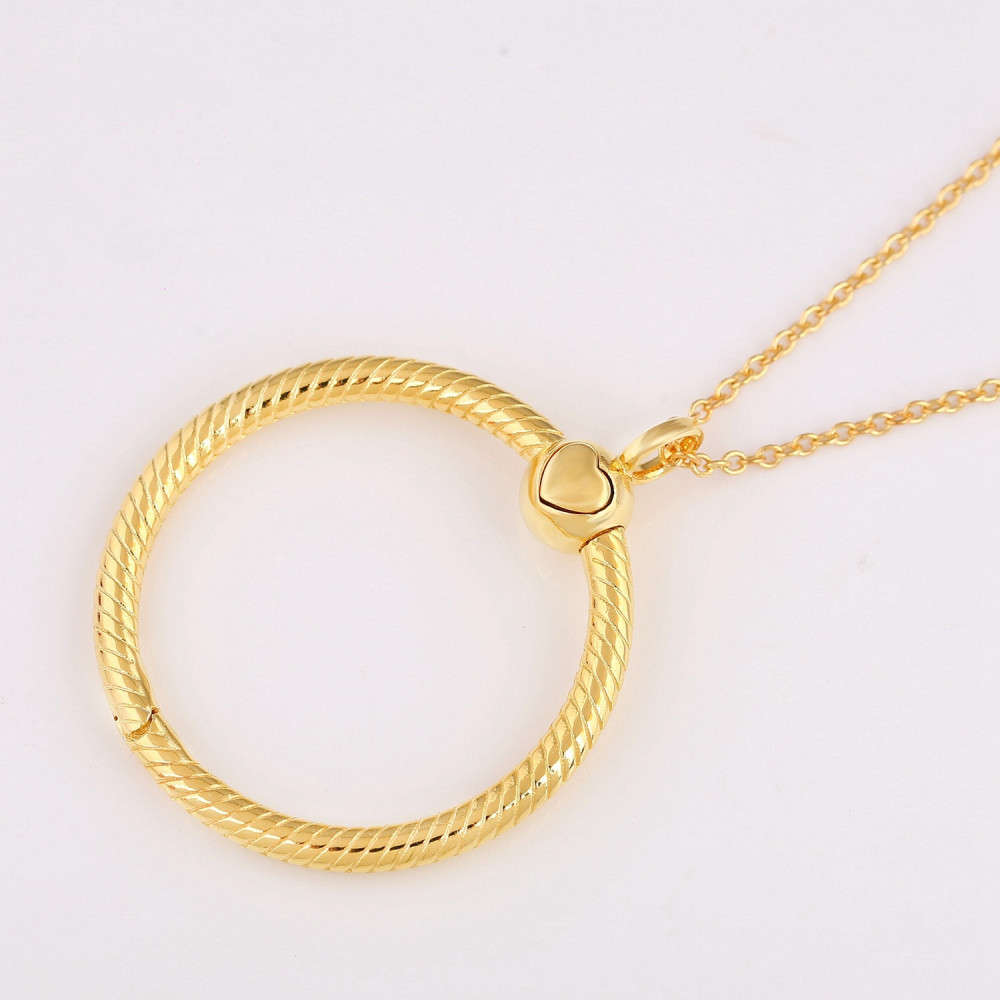 pandora rose gold gold shine silver 0 pendant necklaces