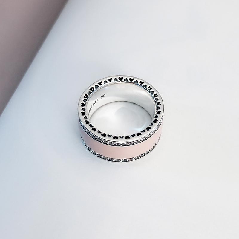 pandora silver cz ring