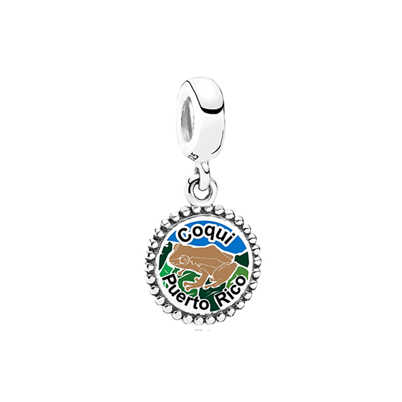 pandora coqui puerto rico silver charm limited edition