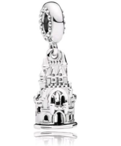 pandora ale 925 solid silver regal castle disney world pendant charm