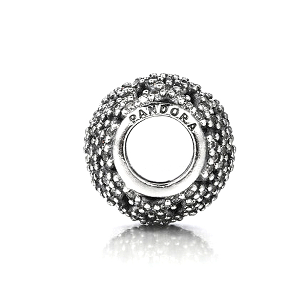 pandora charm - s925 ale -sparkling openwork lace