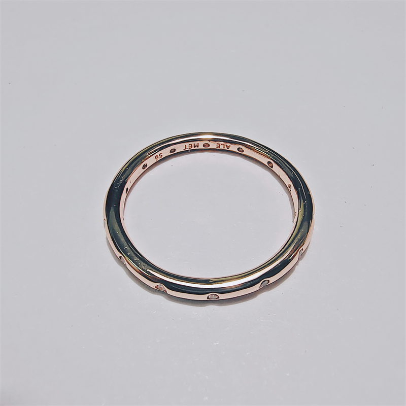 brandpandora simple sparkling band ring