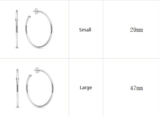 pandora silver earrings hoops of versatility