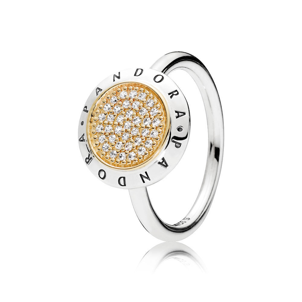 pandora ring 2-tone signature