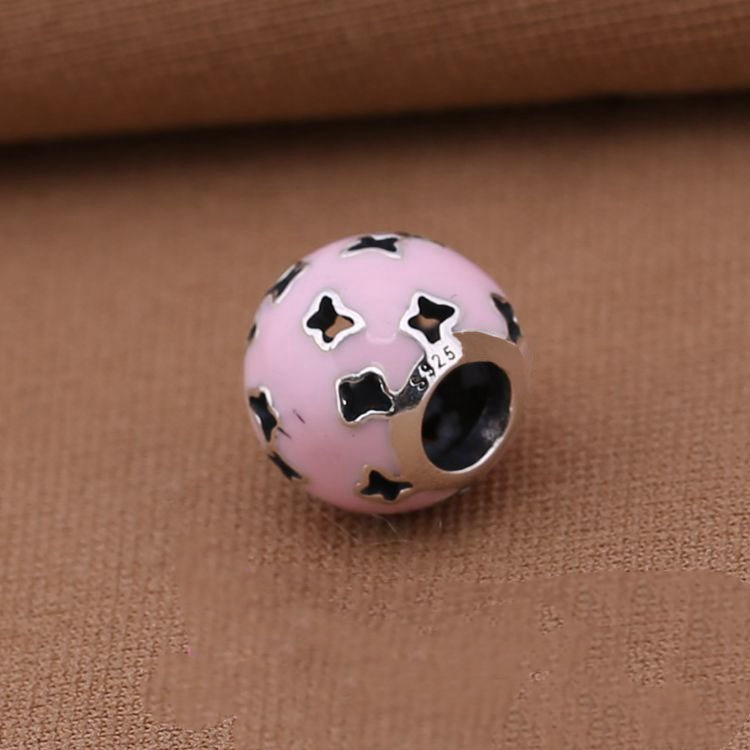 pandora pink fluttering butterflies bracelet charm s925 ale