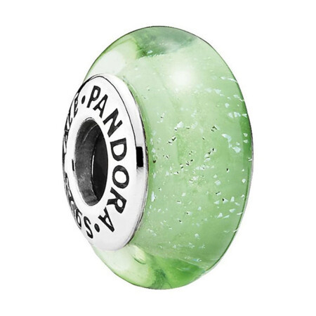 new tinker bell signature pandora green murano charm