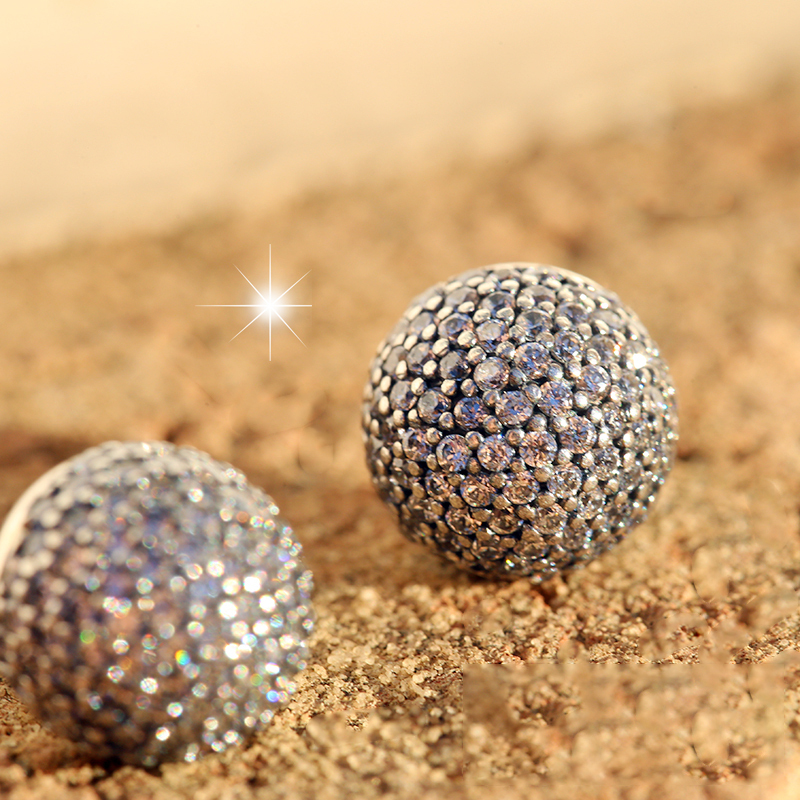 pandora pave open bangle caps