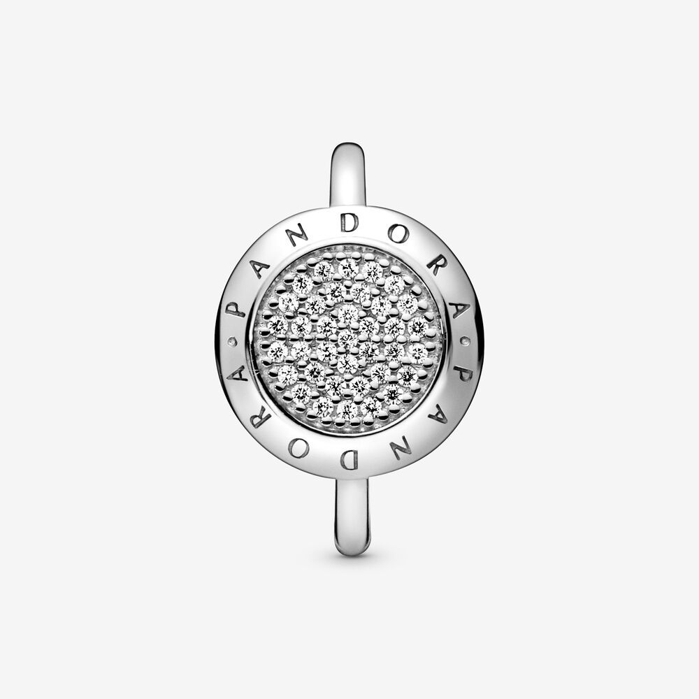 s925 pandora signature pave ring