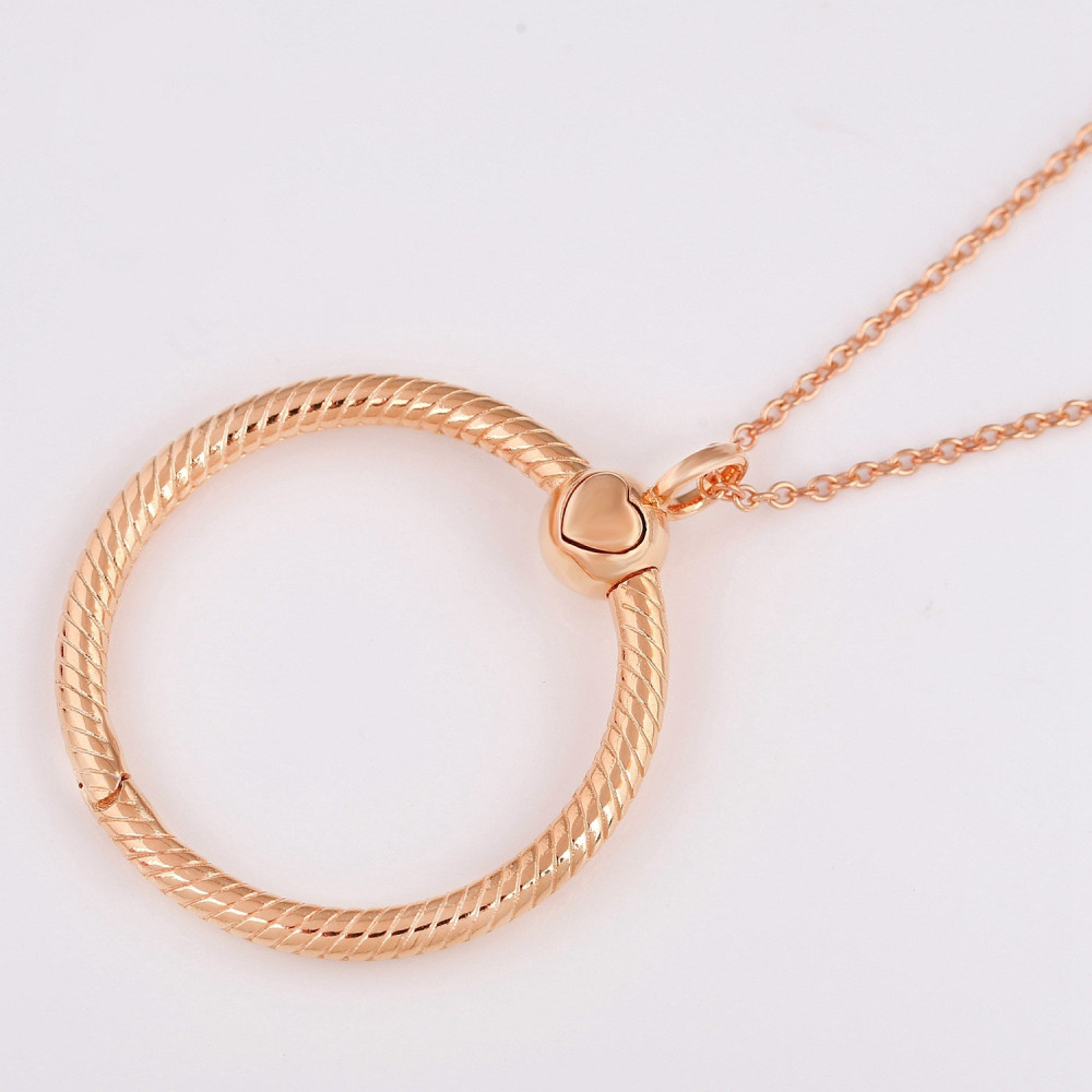 pandora rose gold gold shine silver 0 pendant necklaces