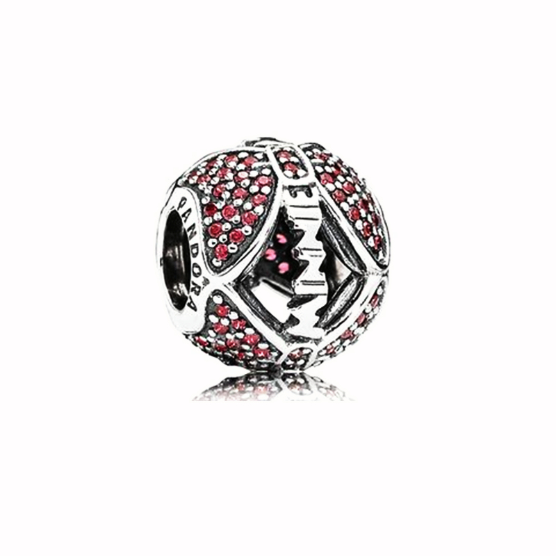pandora charm minnie's sparkling bow red