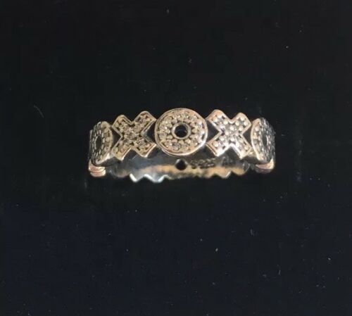 Pandora Hugs & Kisses Ring Size 50 Brand New
