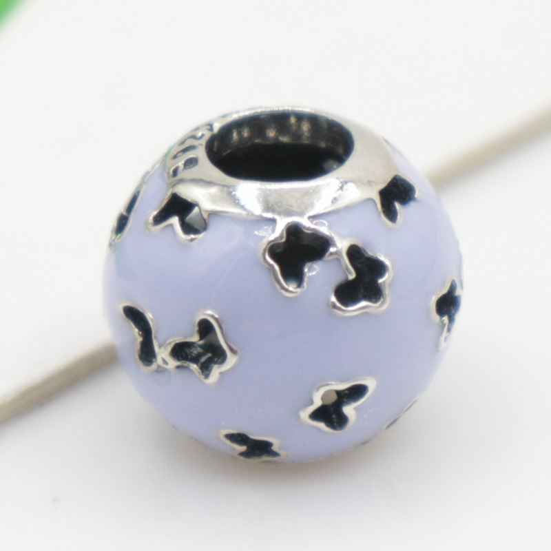 pandora pink fluttering butterflies bracelet charm s925 ale