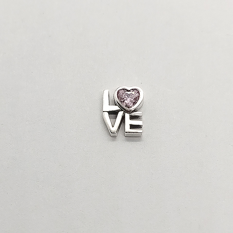 pandora pink love petite floating locket charm