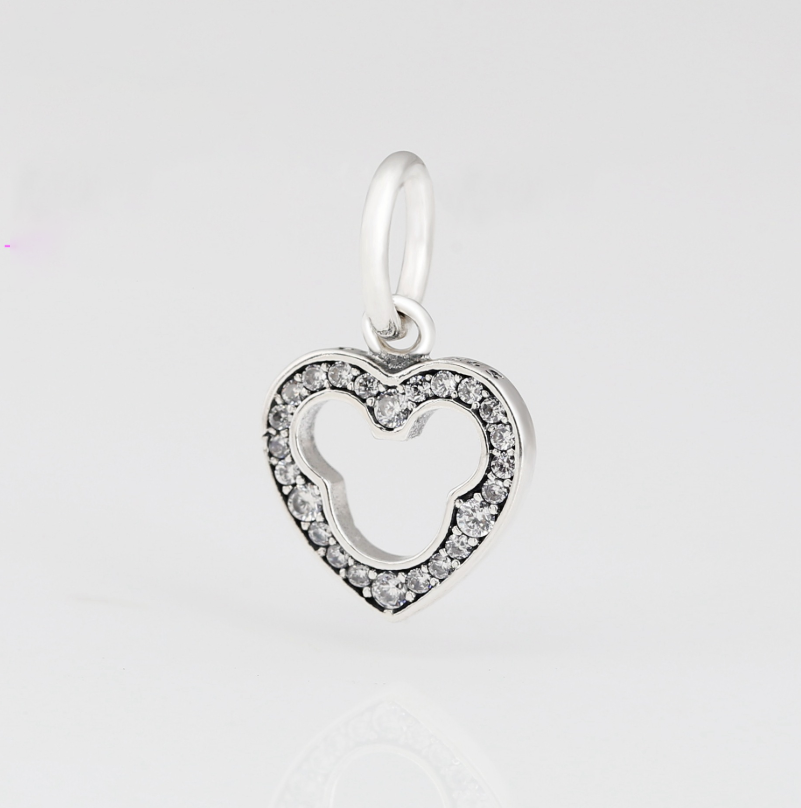 pandora mickey silhouette charm